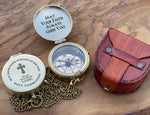 Personalised Gift for Him, Brass Compass, Anniversary Gifts, Father's Day Gift, Gift For girlfriend, Engraved Compass, Valentine's Day gift