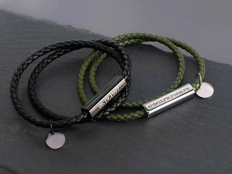 Personalisiertes Disc Bar Namensarmband, Personalisiertes Geschenk für sie, Gravierte Armbänder für Frauen, Muttertagsgeschenk, Modisches Paararmband