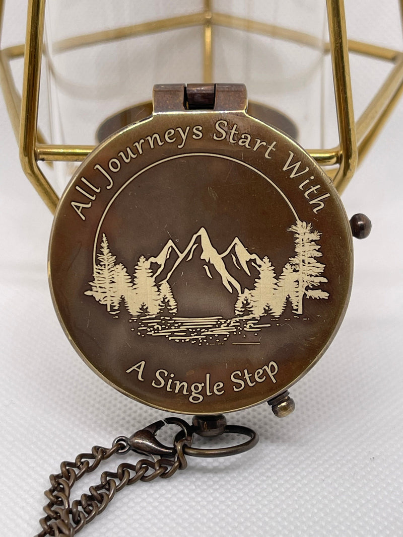 Corporate Gift, Personalised Brass Compass, Wedding gift, Anniversary Gift men, gift for husband, Christmas gift, Gift for Dad, Outdoor Gift,Boxing day gift (Copy)
