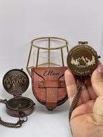 Corporate Gift, Personalised Brass Compass, Wedding gift, Anniversary Gift men, gift for husband, Christmas gift, Gift for Dad, Outdoor Gift,Boxing day gift (Copy)