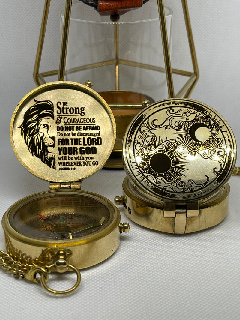 Personalised Brass Compass, Wedding gift, Anniversary Gift for men, gift for husband, Christmas gift, Gift for Dad, Baptism Gift, Boxing day